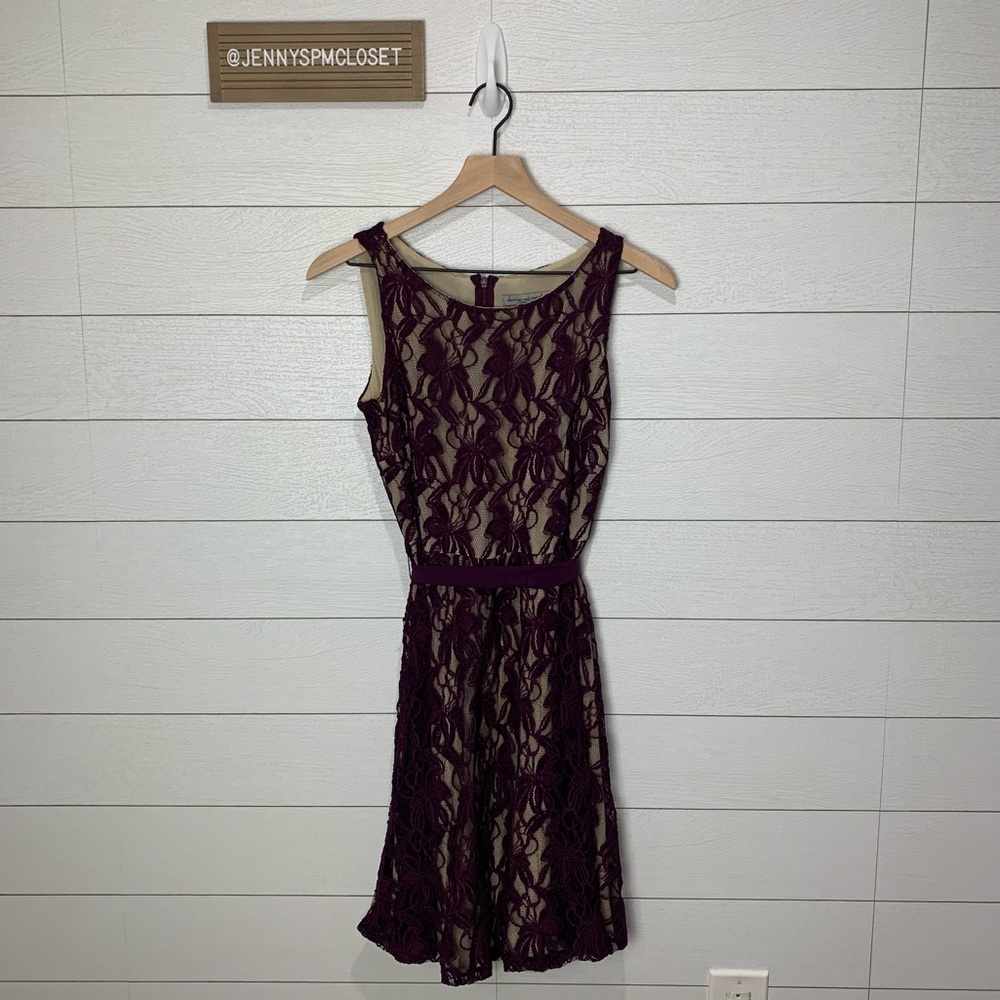 Danny & Nicole Purple Dress Size 8